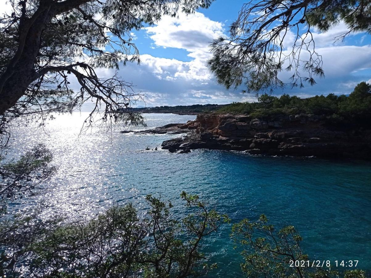 Rincon De Mar Apartment Calafat Bagian luar foto