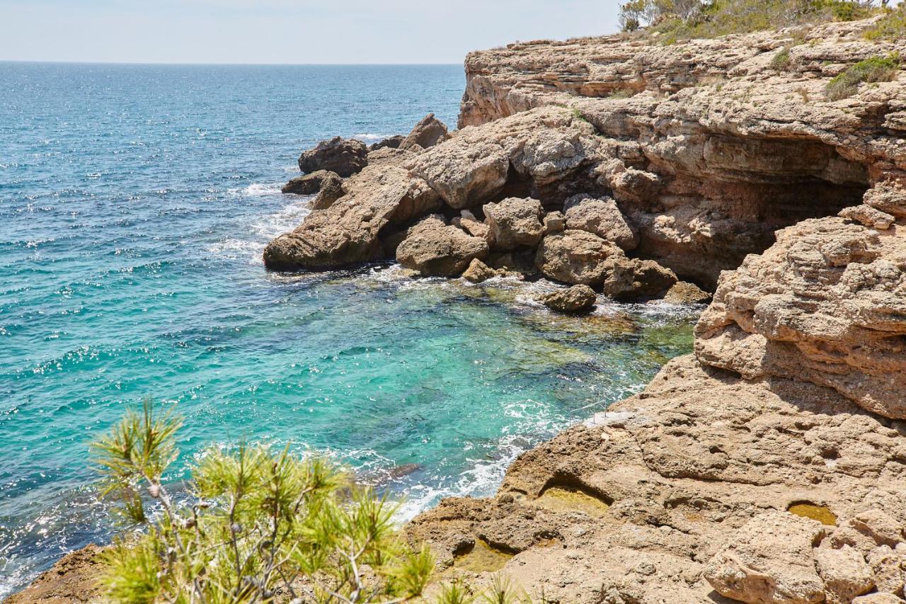Rincon De Mar Apartment Calafat Bagian luar foto