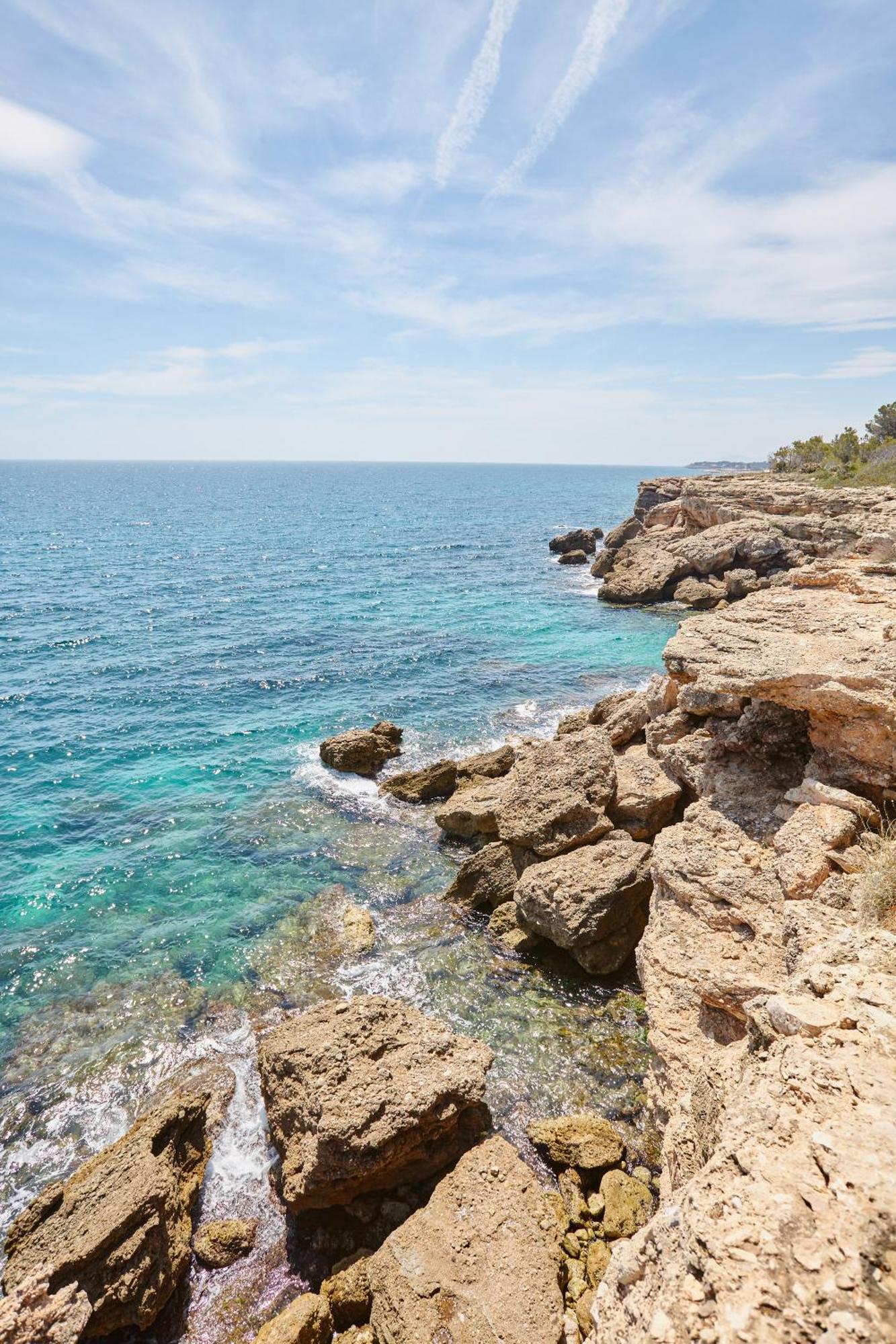 Rincon De Mar Apartment Calafat Bagian luar foto